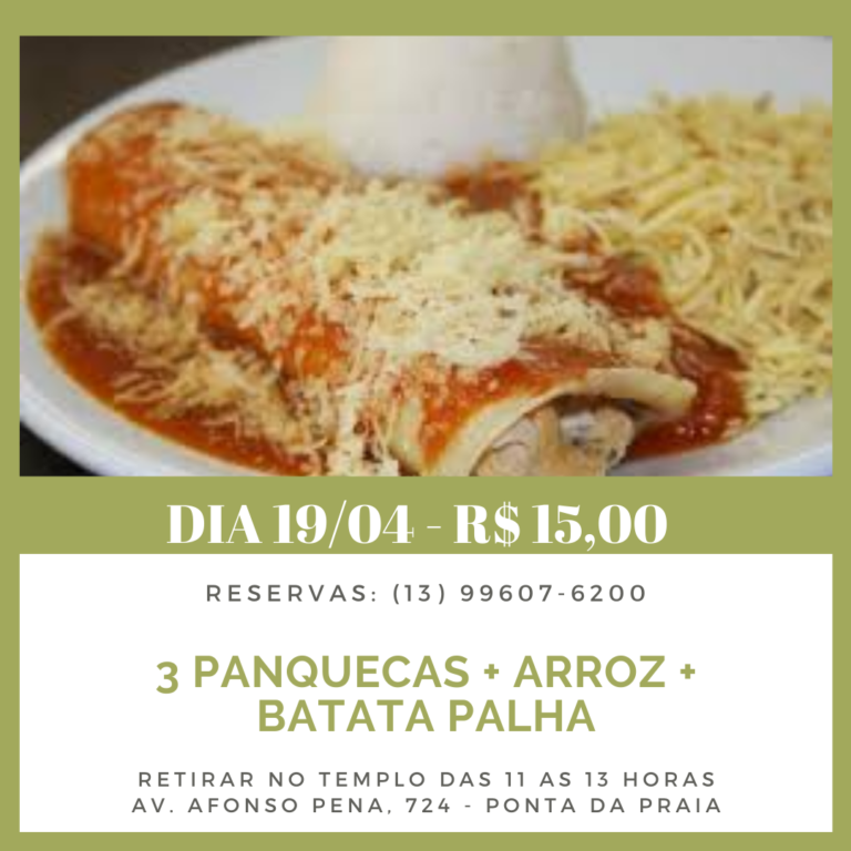 3 Panquecas + arroz + batata palha (2)